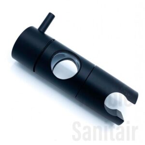 Plieger Napoli glijstuk mat zwart 1082003 tbv 0682171 diameter gat 25mm