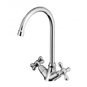 Hotbath Amice keukenkraan met draaibare uitloop, chroom - A040CR