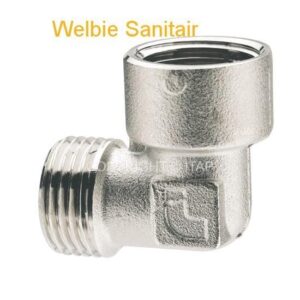 Multi-Fit knie 1/2" buitendraad x 1/2" binnendraad -A2C-