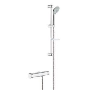 Grohe New 2000 douchethermostaat met showerset euphoria chroom 34195001