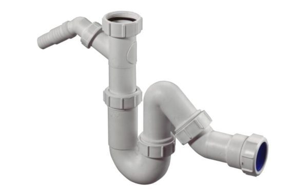 Universeel afvoerslang voor wasmachine of vaatwasser 1,5m