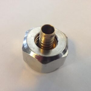 Heimeier klemkoppeling 3/4" Euroconus 14mm x 2mm vpe vernikkeld 131114351