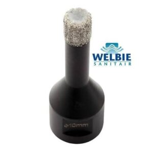 Interdynamics wax droogboor 10mm voor haakse slijper M14