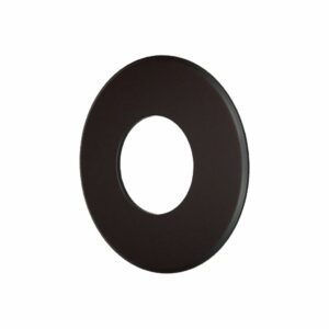 Rozet vulring indien kraangat te groot is 60mm mat-zwart