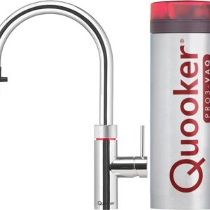 Quooker flex chroom set met Pro3 3 liter boiler