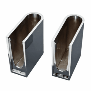Hansgrohe afdekking voor wandstang Unica'C chroom  | 98738000 -B4J-