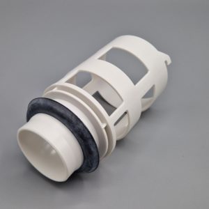 Geberit twinline bodemventielhouder | 240.500.00.1