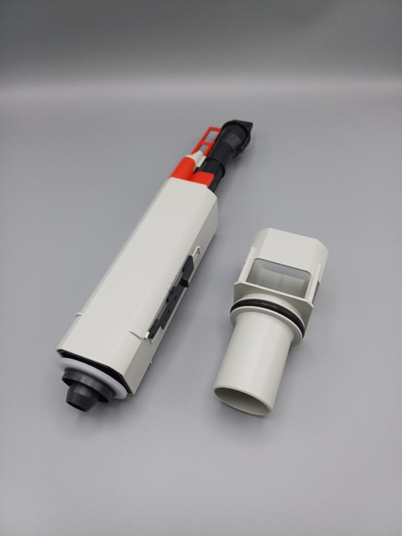 TECE Spoelklok bodemventiel incl. ventielzitje tbv 8cm reservoir 9820561 - Afbeelding 2
