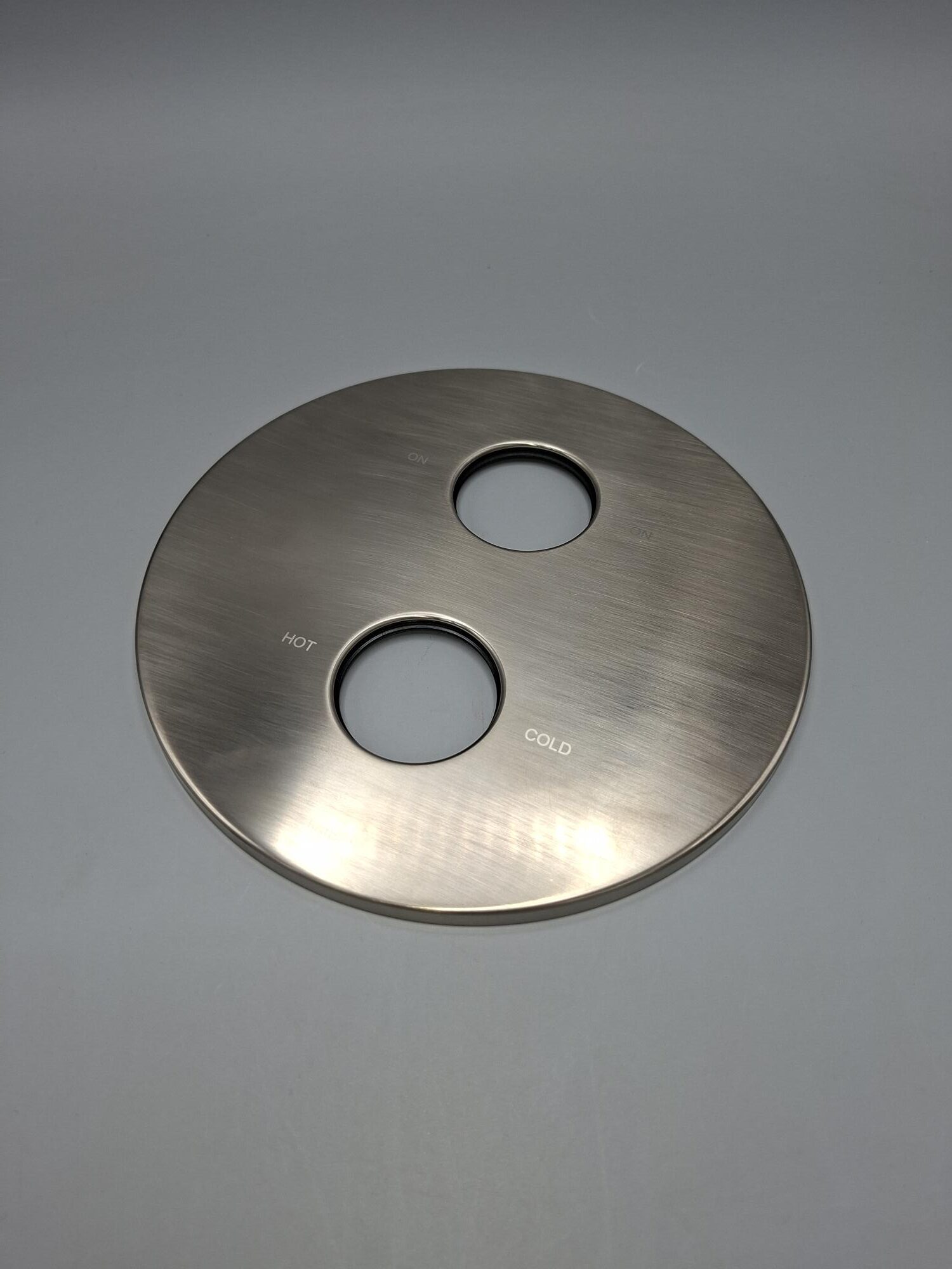 Hotbath SPOM709 GN Buddy stop – omstel rozet geborsteld nikkel.
