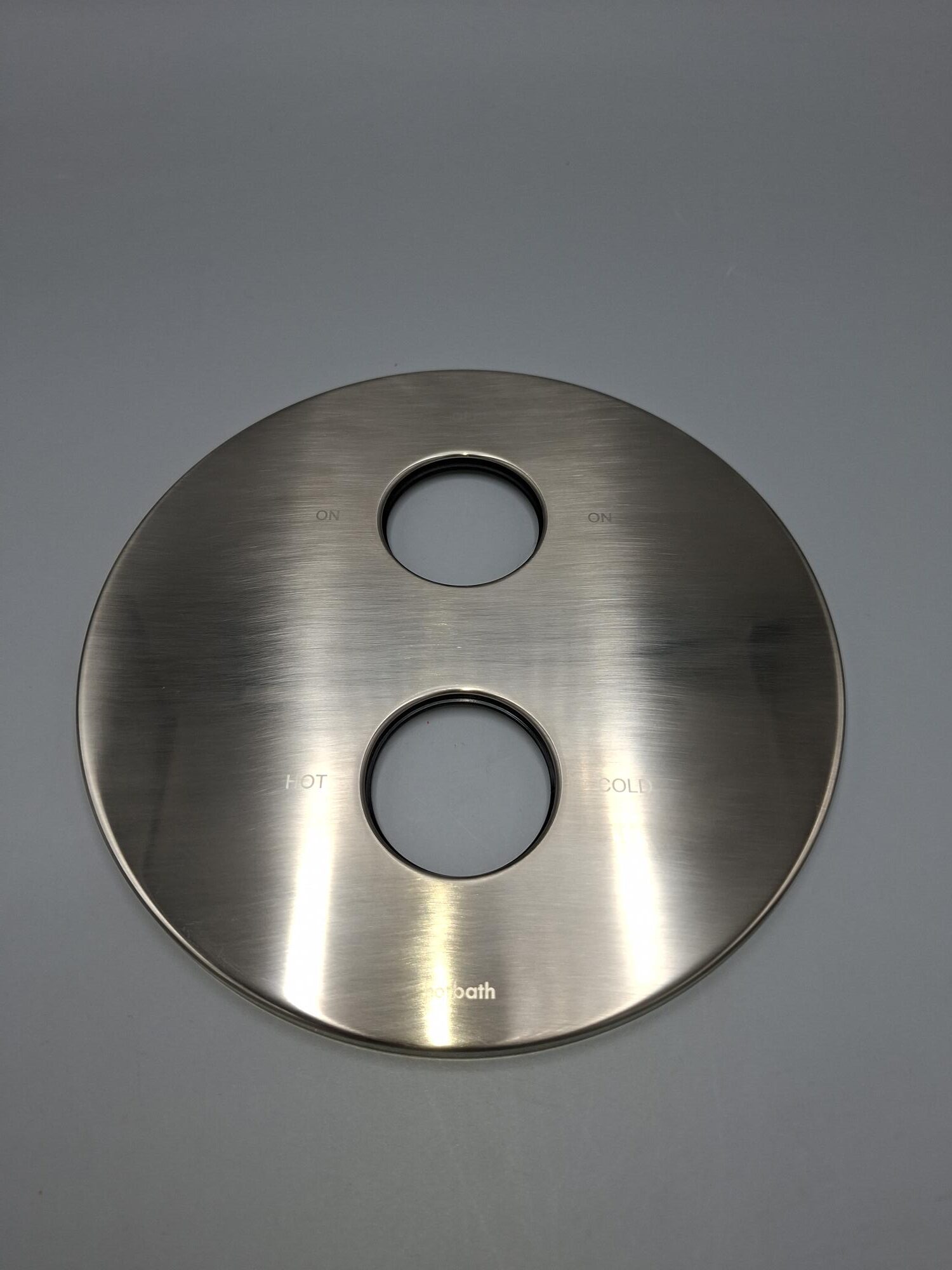Hotbath SPOM709 GN Buddy stop – omstel rozet geborsteld nikkel. - Afbeelding 3